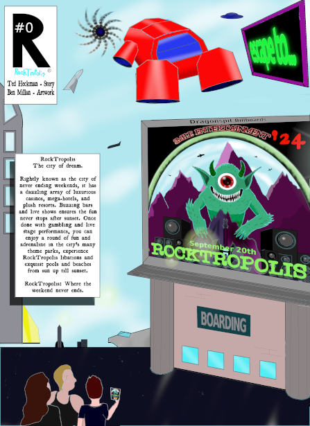 Rocktropolis issue #0 cover